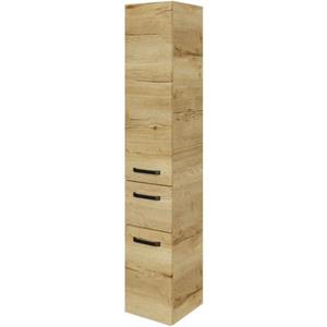 Saphir Hoge kast Serie 4010 Badschrank 30 cm breit, mit 2 Türen und 1 Schublade