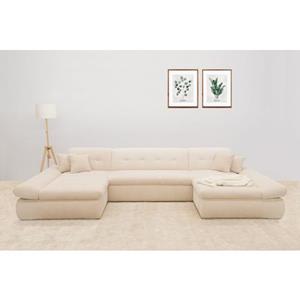 DOMO collection Zithoek Moric wahlweise mit Bettfunktion und Armteilverstellung, XXL