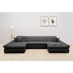 DOMO collection Zithoek Moric wahlweise mit Bettfunktion und Armteilverstellung, XXL