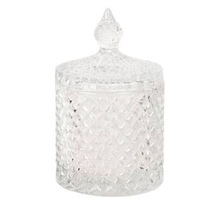 Clayre & Eef Glazen potje Ø 8x13 cm Glas Rond Potje