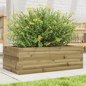 VidaXL Plantenbak 70x40x23 cm geïmpregneerd grenenhout