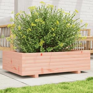VidaXL Plantenbak 90x60x26,5 cm massief douglashout