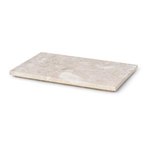 Ferm LIVING-collectie Tray voor Plant Box Large - marmer - beige