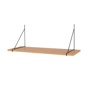 Artichok Mick houten wandplank naturel - 80 x 29 cm