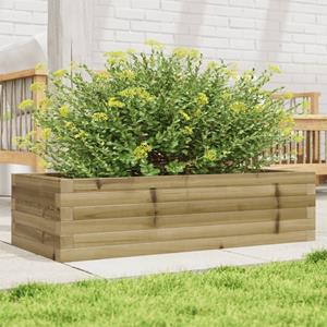 VidaXL Plantenbak 90x40x23 cm geïmpregneerd grenenhout
