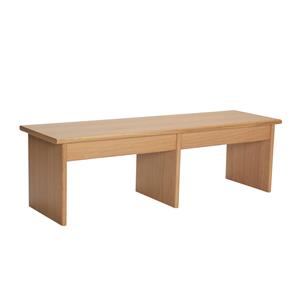 Hübsch-collectie Doppio Plank/Plantstandaard Naturel