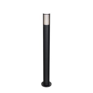 QAZQA Design buiten paaltje zwart 80 cm IP44 - Boris