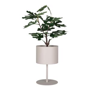 QUVIO Plantenstandaard op voet - Staal - Beige