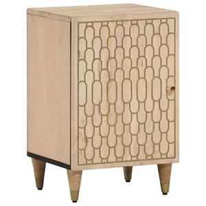 VidaXL Badkamerkast 38x33x58 cm massief mangohout