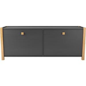 Woodman Schoenenbank in scandinavisch design, houtfineer van eiken