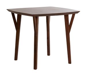 Light & Living Vierkante Bistrotafel Quenza Acaciahout, 85 x 85cm - Bruin
