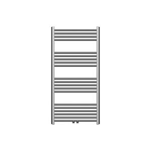 SaniGoods Base handdoek radiator 120x60cm 414 watt MO aansluiting geborsteld gunmetal
