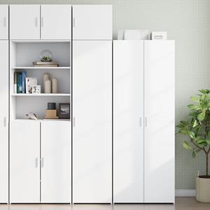 vidaXL Wandkast 45x42,5x40 cm bewerkt hout wit