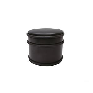 Benson Deurstopper - zwart-mat - D9 cm - 1,1 kg -