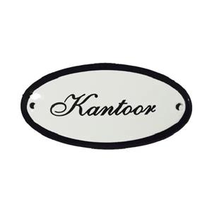 Emaigro Emaille deurbordje Kantoor ovaal