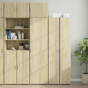 vidaXL Wandkast 50x42,5x40 cm bewerkt hout sonoma eikenkleurig