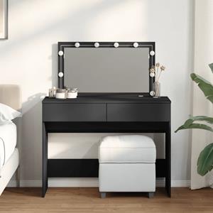 vidaxl Kaptafel met LED-verlichting 100x40x120 cm zwart