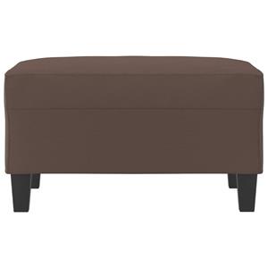 vidaXL Voetenbank 70x55x41 cm kunstleer bruin