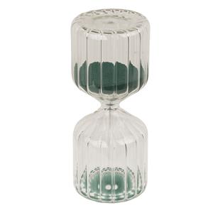 Zandloper/speeltjes - badkamer/douche - timer - 10 minuten - groen zand -