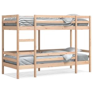 VidaXL Stapelbed massief grenenhout 80x200 cm