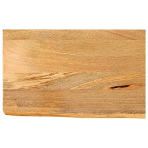 VidaXL Tafelblad met natuurlijke rand 40x30x3,8 cm massief mangohout