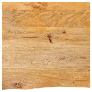 VidaXL Tafelblad met natuurlijke rand 40x40x2,5 cm massief mangohout