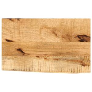 VidaXL Tafelblad met natuurlijke rand 60x30x2,5 cm massief mangohout
