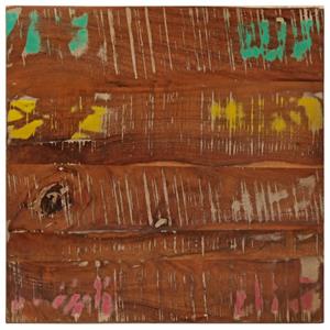 VidaXL Tafelblad vierkant 40x40x2,5 cm massief gerecycled hout