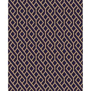 Sublime Vliesbehang Bellisimo Blauw/goud