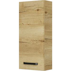 Saphir Hangkast Serie 4010 Wand-Badschrank 30 cm breit mit 1 Tür, 2 Glas-Einlegeböden