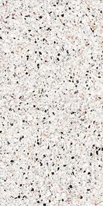 Jabo Tegelsample:  Medley White terrazzo vloertegel 60x120cm gerectificeerd