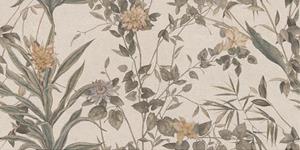 Jabo Borneo Sand wandtegel bloem 60x120cm gerectificeerd