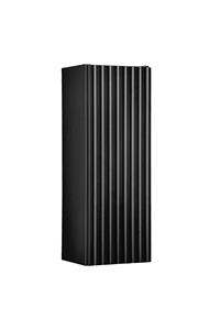 Comad Nova Black half hoge kast 20x20x60cm zwart