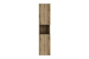 Comad Nova Oak hoge kast 30x25x140cm eiken