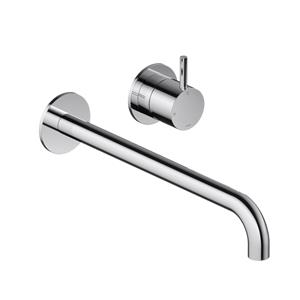 Hotbath Cobber 2-gats inbouw wastafelkraan 25cm chroom