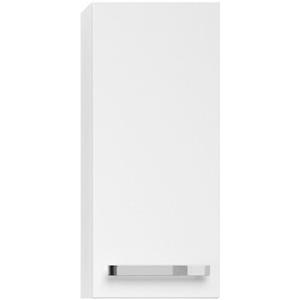 Saphir Hangkast Serie 4005 Wand-Badschrank 30 cm breit mit 1 Tür, 2 Glas-Einlegeböden