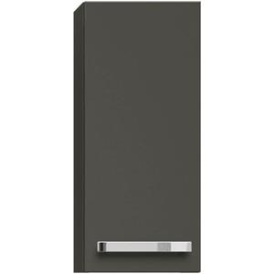 Saphir Hangkast Serie 4005 Wand-Badschrank 30 cm breit mit 1 Tür, 2 Glas-Einlegeböden