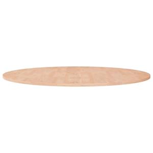 VidaXL Tafelblad rond Ø90x1,5 cm onbehandeld massief eikenhout