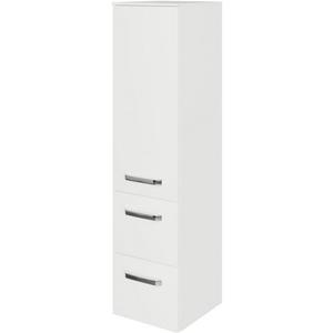 Saphir Halfhoge kast Serie 4010 Badschrank 30cm breit, 1 Tür, 2 Schubladen, inkl Türdämpfer