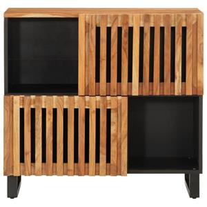 vidaXL Dressoir 80x34x75 cm massief acaciahout