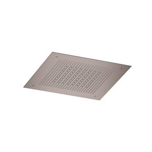 Hotbath Inbouw hoofddouche  Ace Velvet & Rainshower 38x38 cm Geborsteld Koper PVD