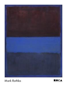 PGM Kunstdruk Mark Rothko No. 61 Rust and Blue 71x91,5cm