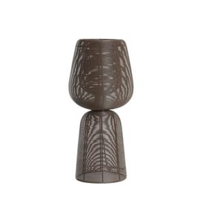 Light & Living  Tafellamp Aboso - Ø24x54cm - Bruin