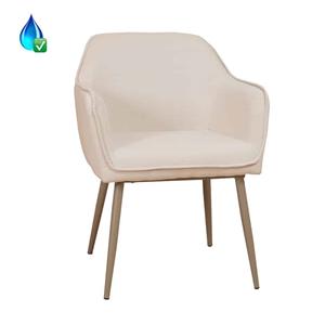 Loods XL Stoel Elin beige gerecycled polyester