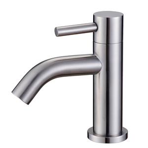 Aqua Splash Verona RVS Toiletkraan Met Gebogen Uitloop 