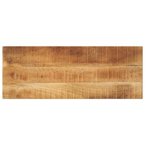 VidaXL Tafelblad rechthoekig 80x20x3,8 cm massief ruw mangohout