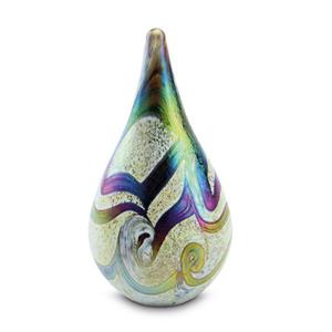 Eeuwige Roos Druppel urn Ivory met ivoortinten en parelmoerglans (60ml)