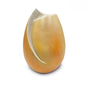 Gedenk Idee Memorialshop Tulp urn in Geel keramiek (6000ml)