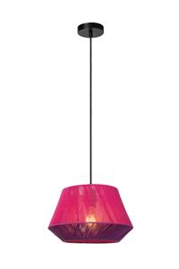Lucide Pendelleuchte Jessica in Rosa E27