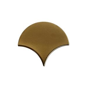 J-Stone Wandtegel Js Stone Visschub Escama 13,4 x 15 cm Glanzend Goud 